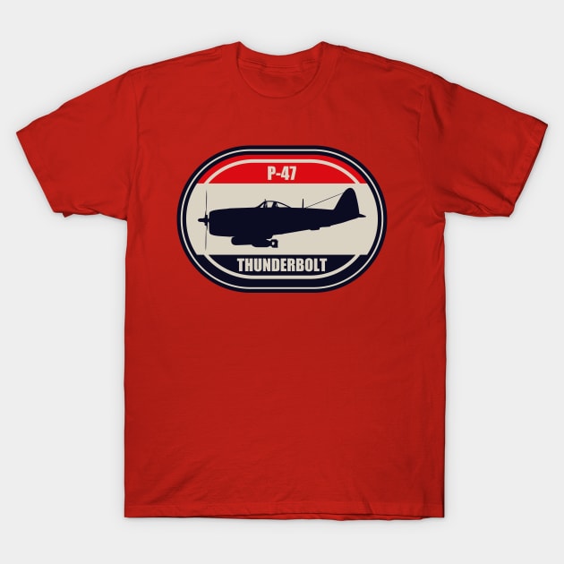 P-47 Thunderbolt T-Shirt by TCP